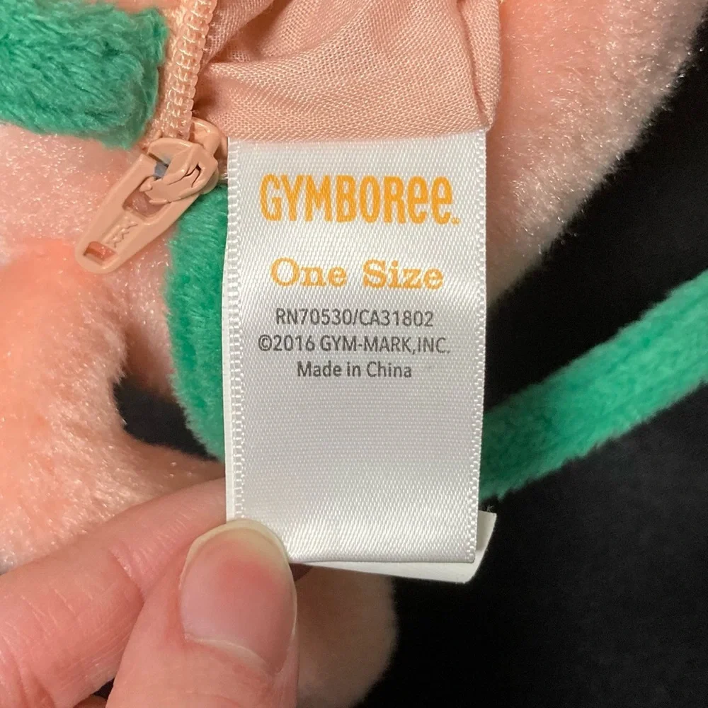 2016 Gymboree Mini Sunny Safari Pink Lion Plush Purse Hand Bag